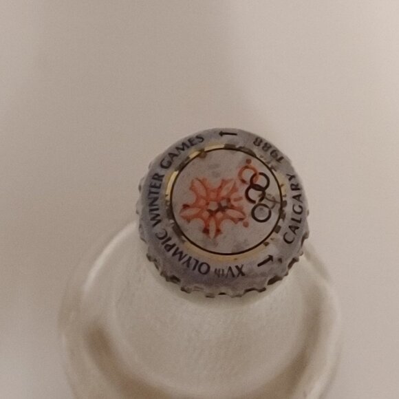 Vintage Crush Soda Bottle with Calgary Olympics  1988 Winter Games Bottl… - Picture 3 of 6